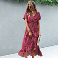 Resort Polka Dot Dress variant CJLY114139201AZ|CJLY114139202BY|CJLY114139203CX|CJLY114139204DW