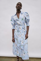 Summer Printed Shirt Dress photo 4