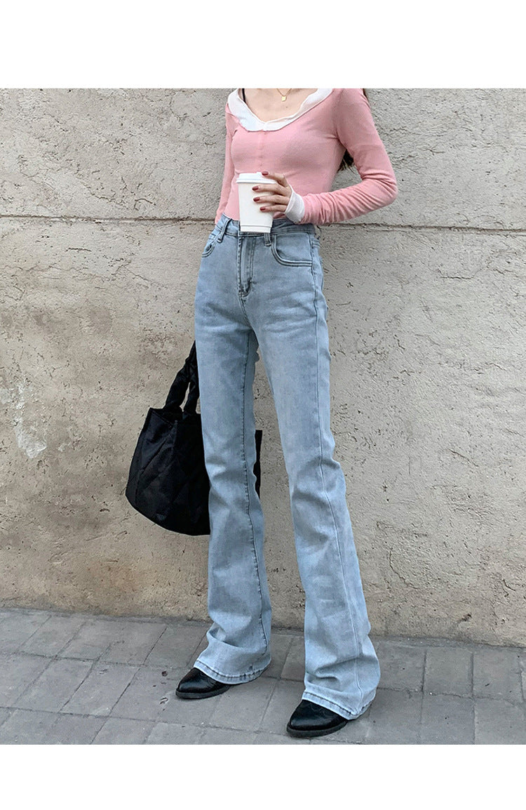 Stretch High Waist Bootcut Jeans photo 4