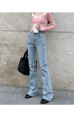 Stretch High Waist Bootcut Jeans photo 4