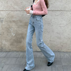 Stretch High Waist Bootcut Jeans photo 2