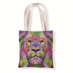 Colorful Animal Print Canvas Bag variant CJNS117476801AZ