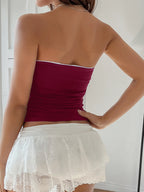 Bow Detail Tube Top (7)
