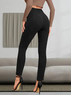 High Waist Casual Slim Leggings photo 3