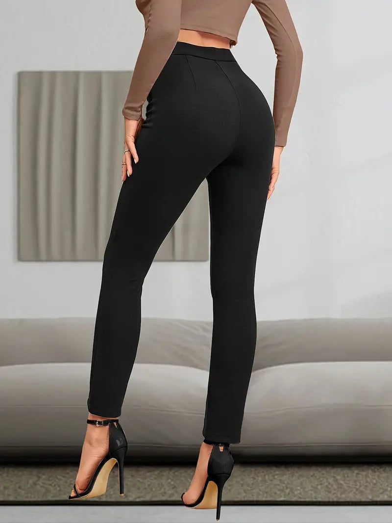 High Waist Casual Slim Leggings photo 3