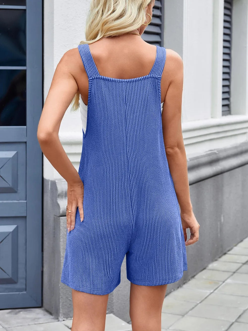 Knotted Wide Strap Scoop Neck Overalls (12)