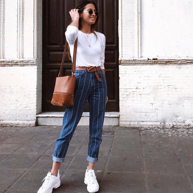 Stretch Striped Jeans photo 4