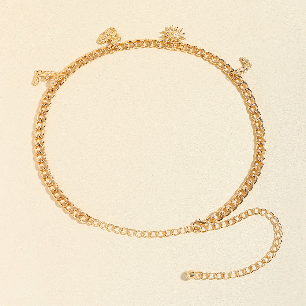 Metal Chain Gold Dress photo 6