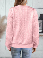 Texture Zip Up Long Sleeve Jacket (5)
