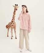 Cotton Round Neck Loose Sweater photo 3