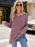 Round Neck Long Sleeve T-shirt