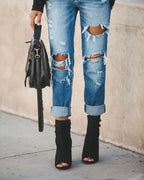Large Ripped Jeans photo 6