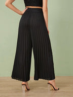 Pleated Wide-leg Pants photo 2