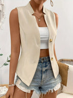 Button Down Vest Coat (2)