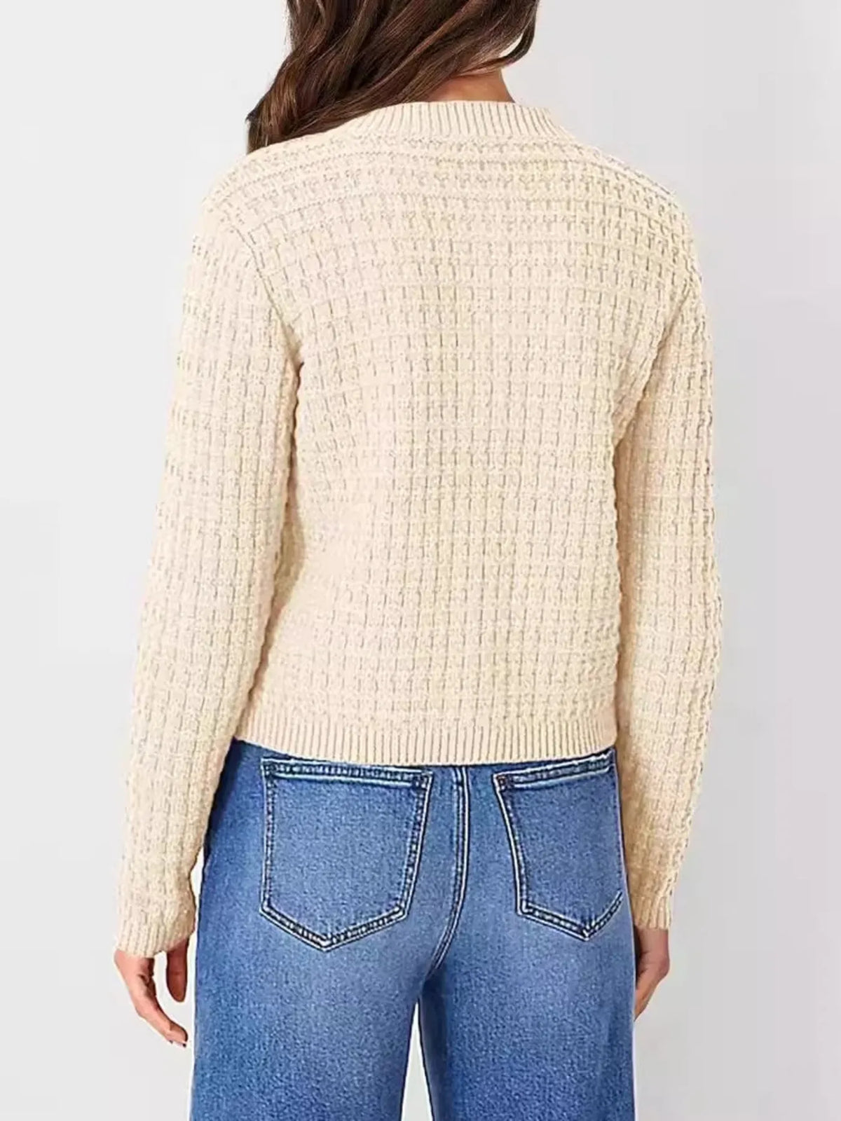 Button-up Long Sleeve Cardigan (2)