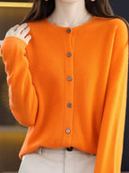 Button-down Long Sleeve Cardigan (26)
