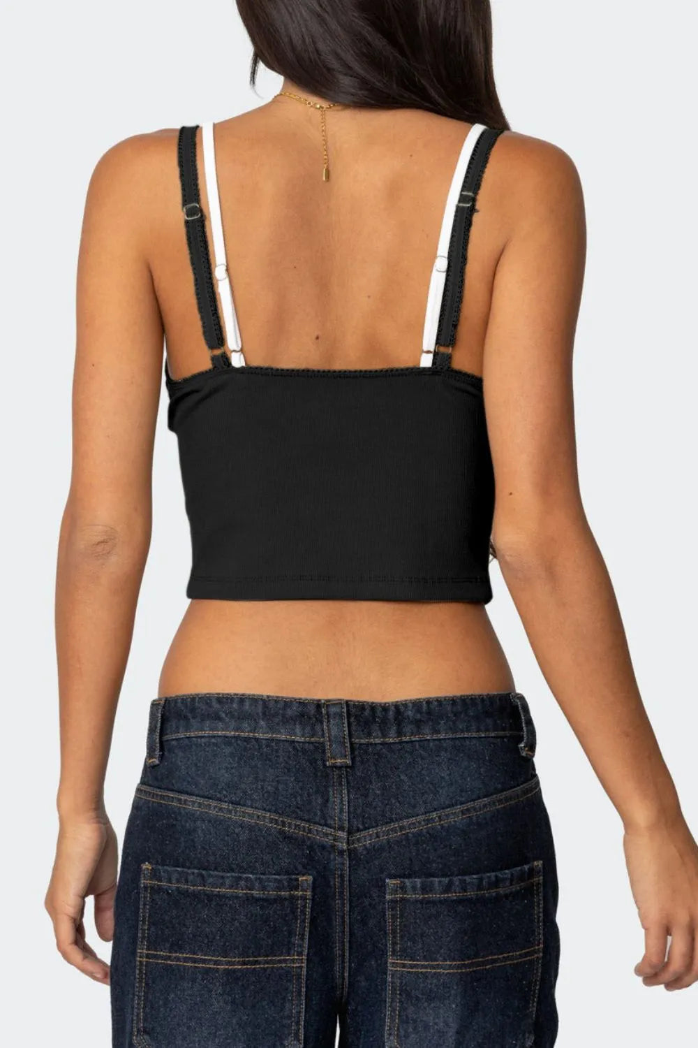 Lace Detail V-neck Cami (18)