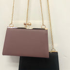 Leather Simple One Shoulder Diagonal Cross Hand photo 2