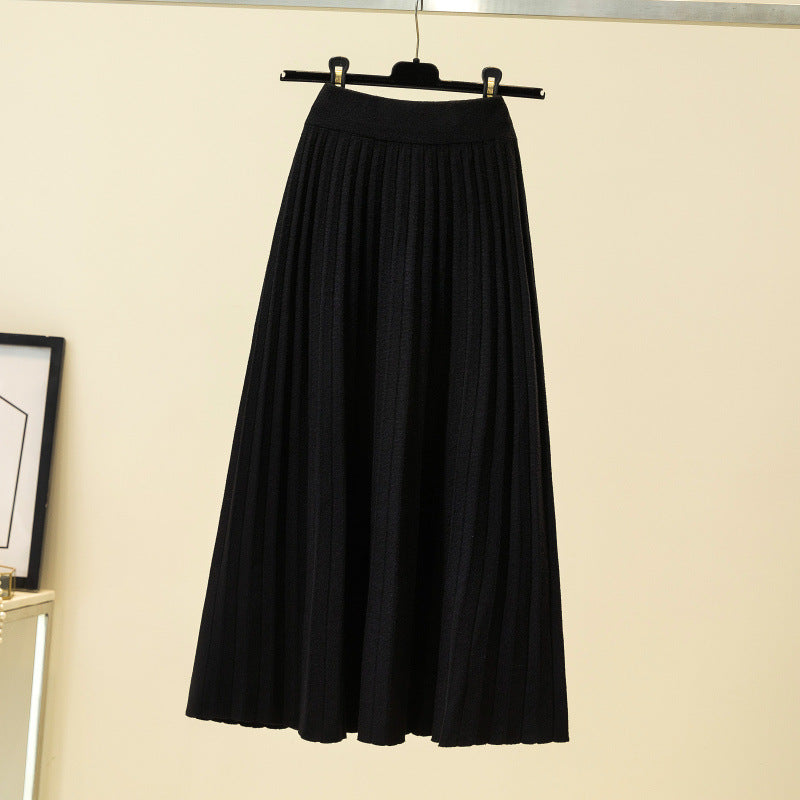 Mid-length Pleated Skirt photo 4