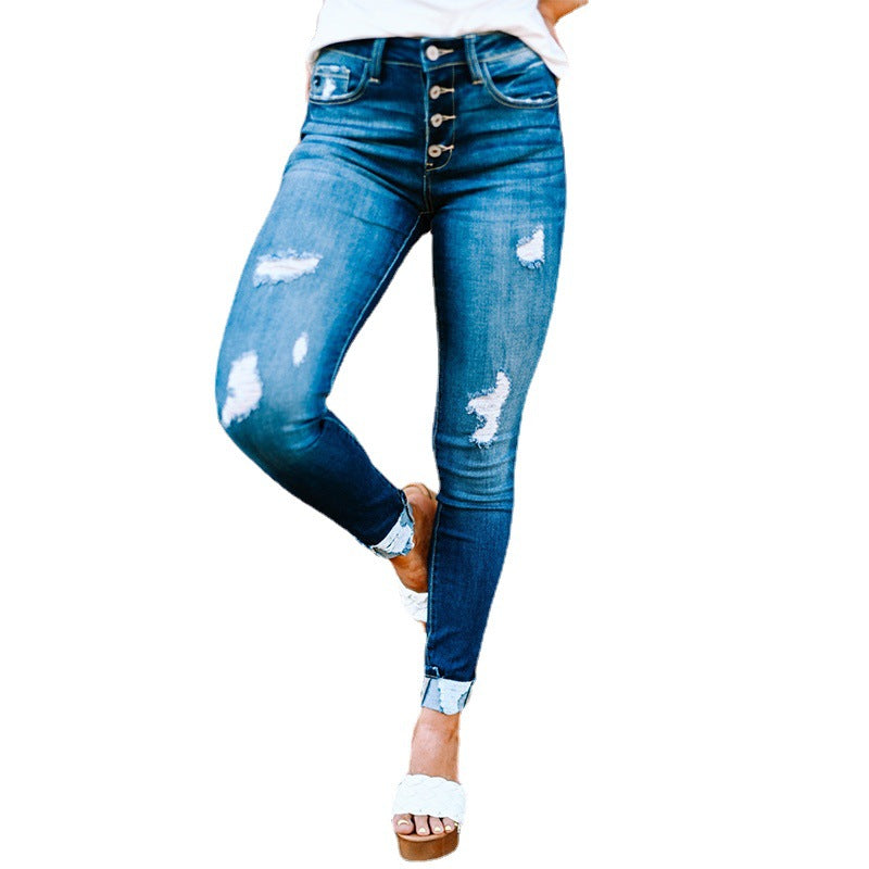 Holes Skinny Jeans photo 8