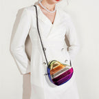 Rainbow Stitching Chain Shoulder Bag photo 9