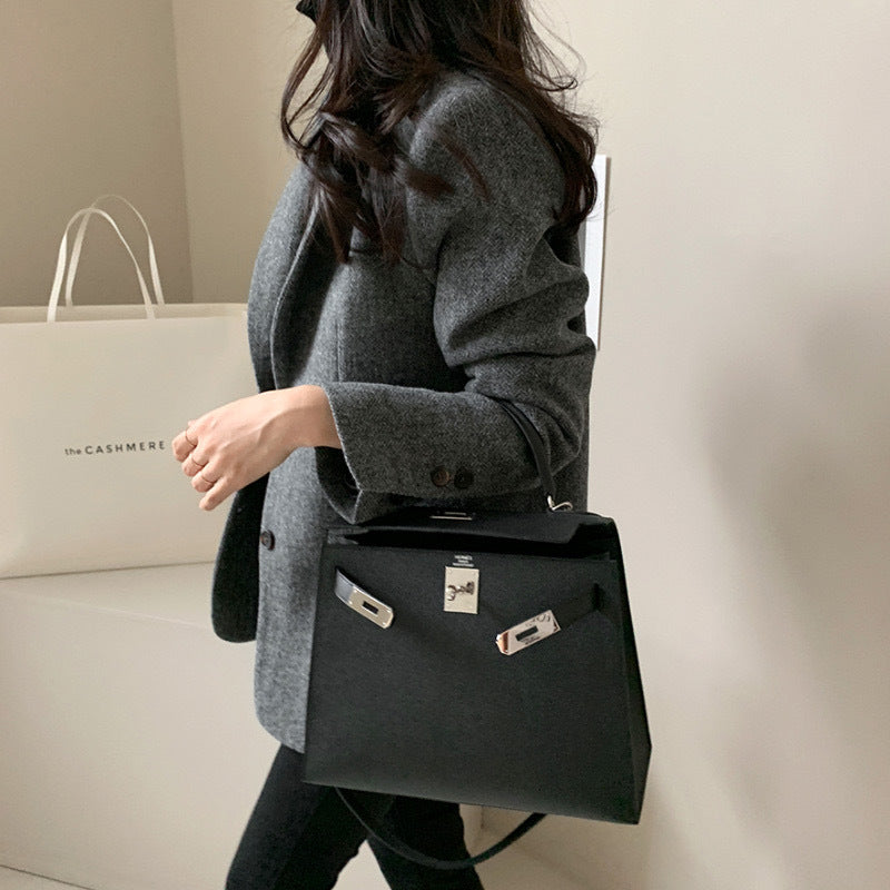 Solid Color Wool Blazer photo 2