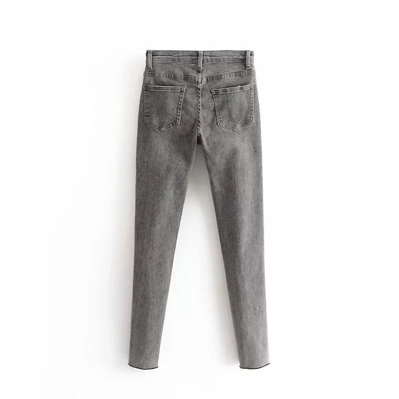 Brushed Skinny Jeans photo 5