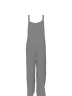 Full Size Casual Wide Leg Textured Overalls Plus (13)