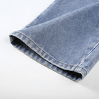 Denim Straight Leg Pants photo 8