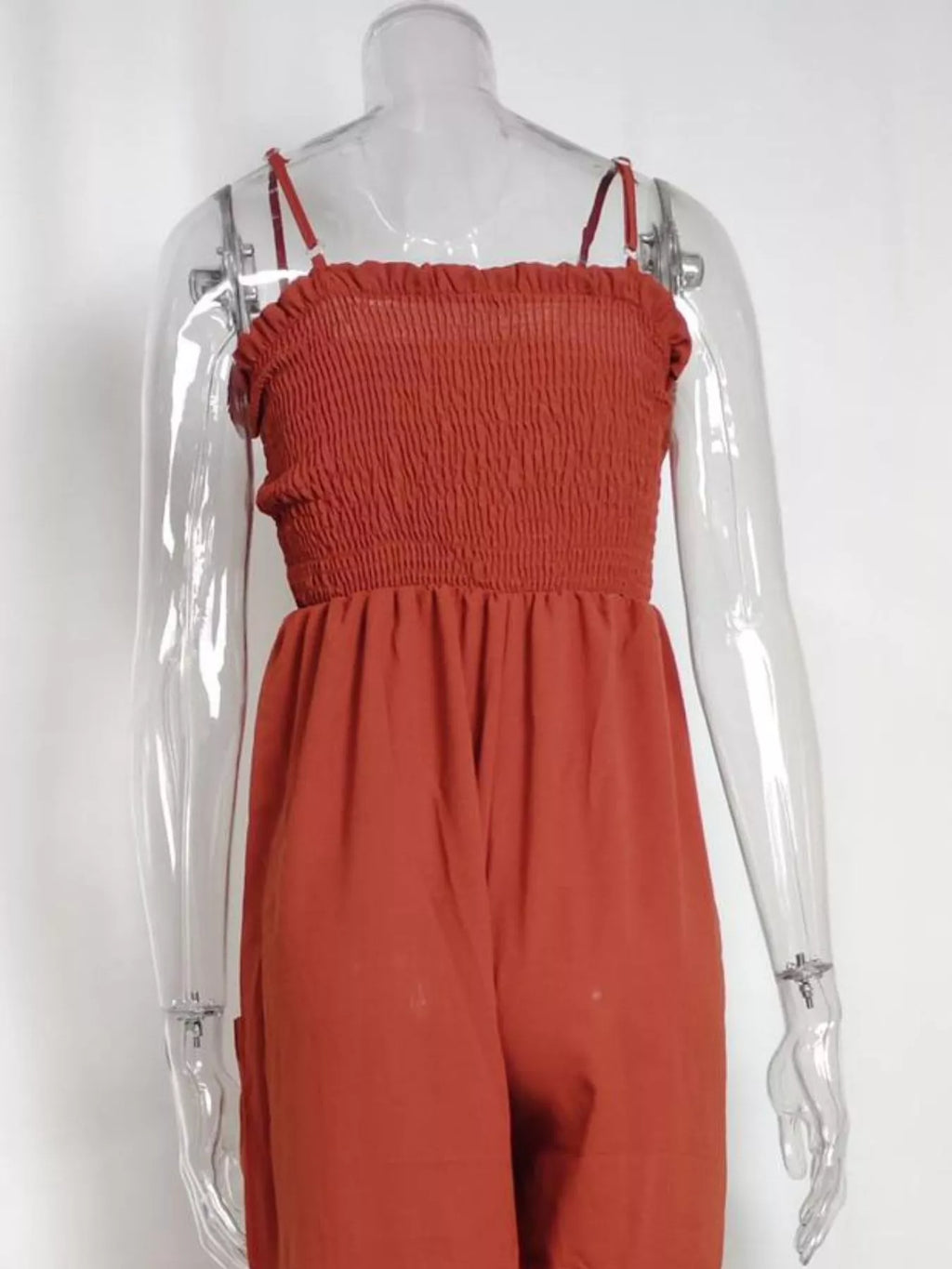 Smocked Wide Leg Jumpsuit (4)