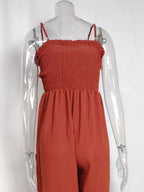 Smocked Wide Leg Jumpsuit (4)