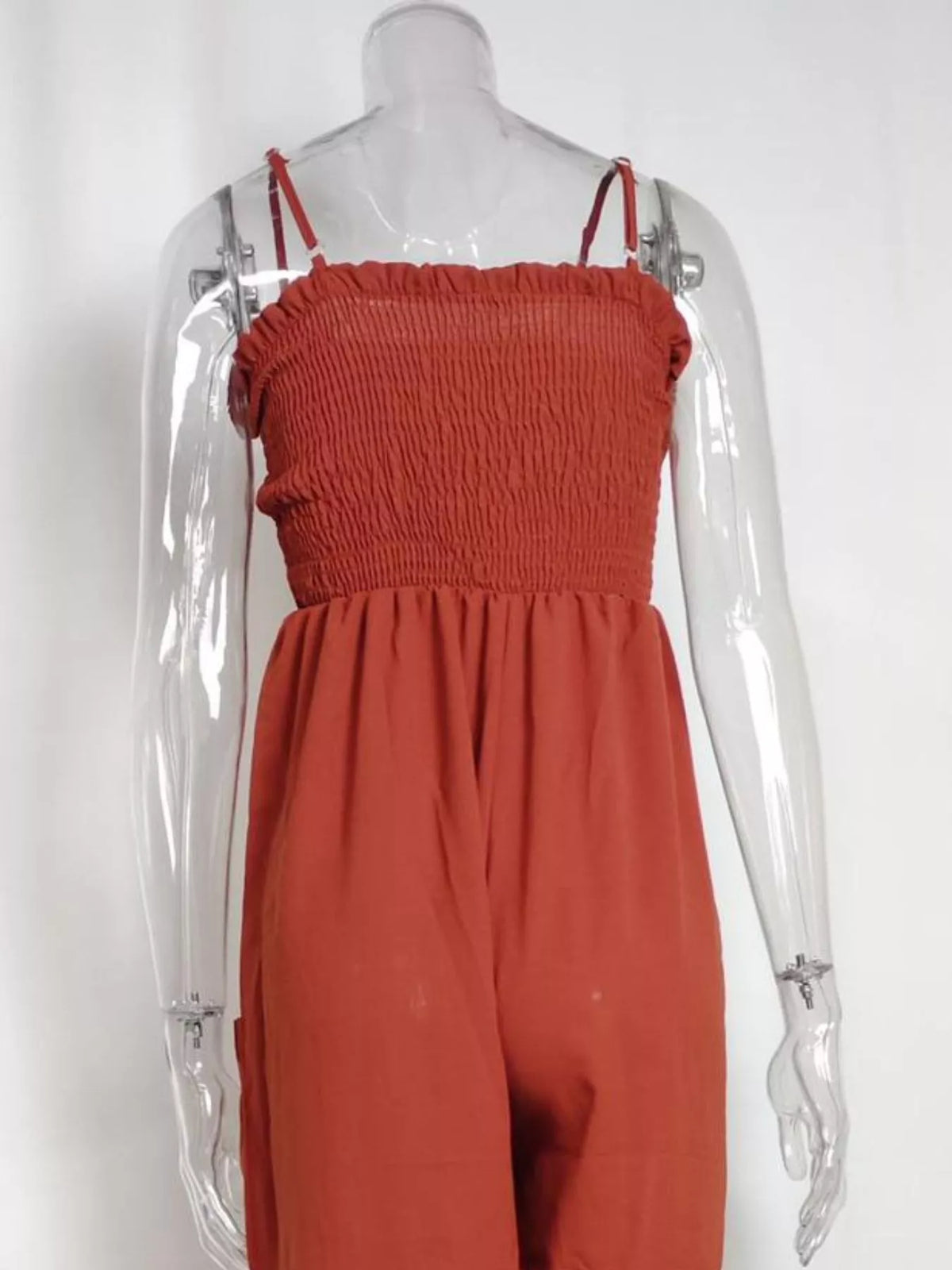 Smocked Wide Leg Jumpsuit (4)