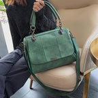 Shoulder Large Capacity Green Bag photo 2