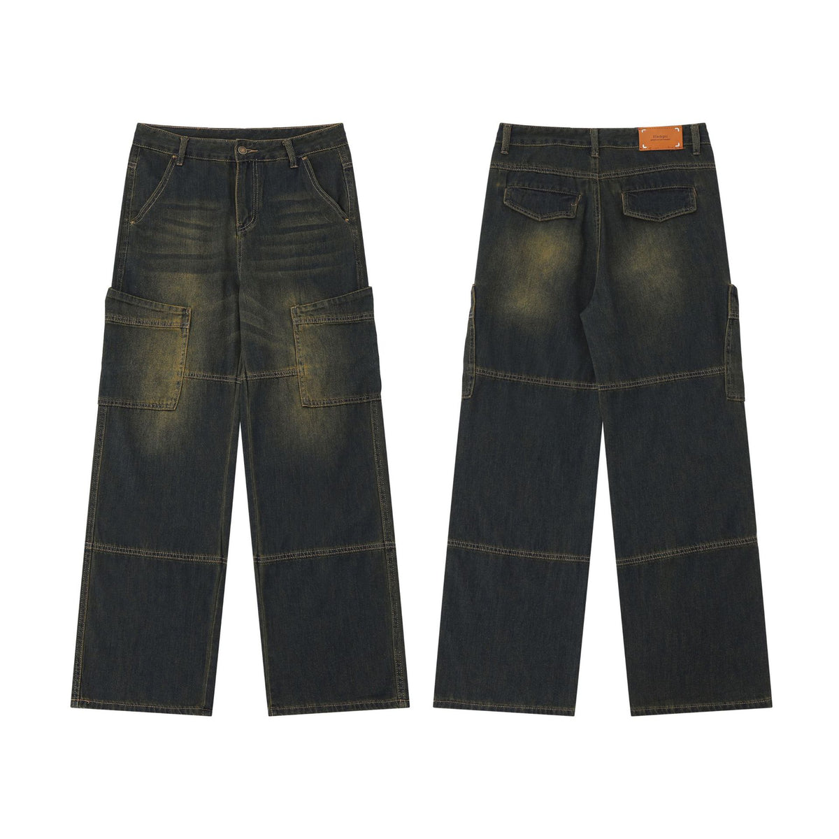 American Retro Jeans Brand Wide Leg photo 4