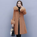 Sheep Shearling Coat variant CJNSWTQB00938-Camel-3XL|CJNSWTQB00938-Camel-XL|CJNSWTQB00938-Camel-M|CJNSWTQB00938-Camel-XXL|CJNSWTQB00938-Camel-L