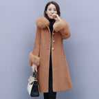 Sheep Shearling Coat variant CJNSWTQB00938-Camel-3XL|CJNSWTQB00938-Camel-XL|CJNSWTQB00938-Camel-M|CJNSWTQB00938-Camel-XXL|CJNSWTQB00938-Camel-L