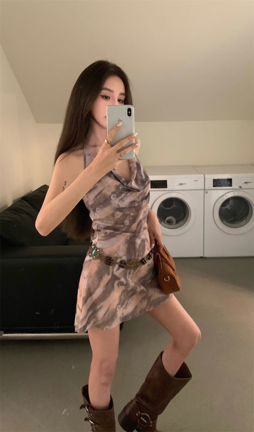 V-neck Belt Dress photo 2