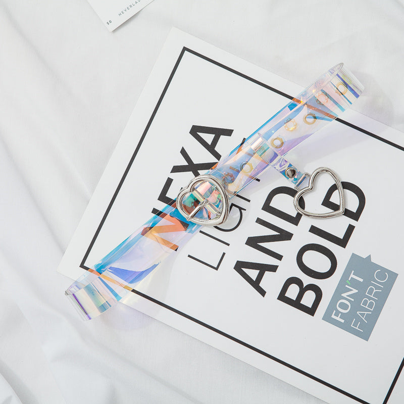 Laser Plastic Transparent Jeans photo 3