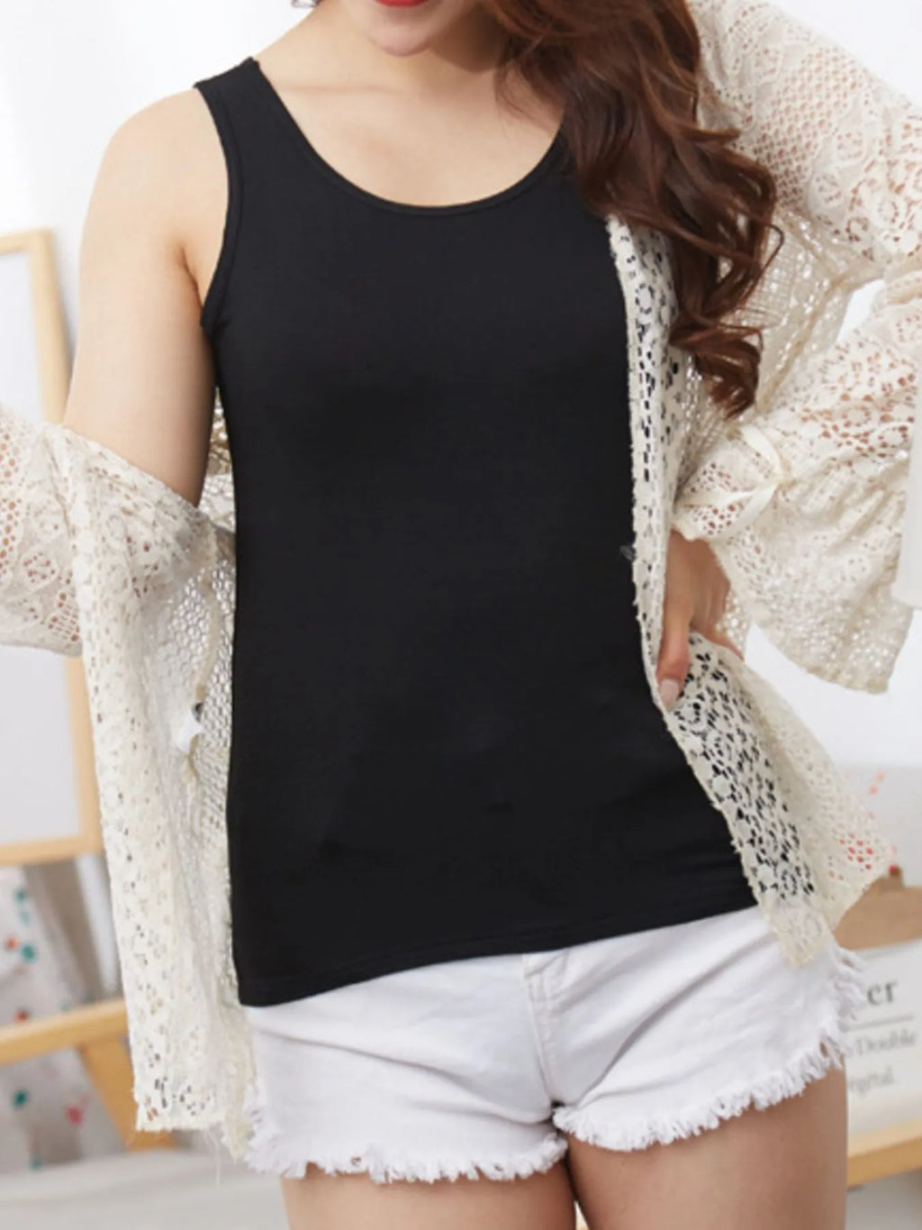 Full Size Scoop Neck Wide Strap Tank Plus (11)