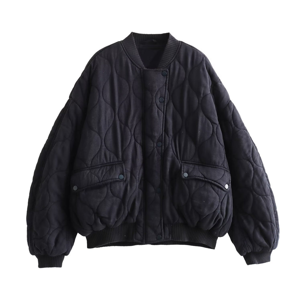 Wadded Jacket Loose photo 4