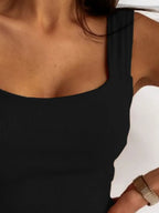 Square Neck Wide Strap Tank (3)