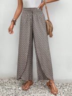 Tied Printed Wide Leg Pants (16)