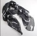 Printed Animal Print Shawl Scarf variant CJNSFSWJ00575-Black-90x180cm