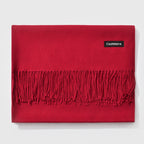 Cashmere Scarf Solid Color photo 6
