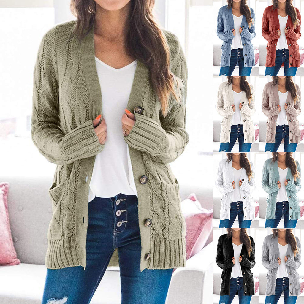 Single Breasted Long Sleeve Wool Jacket photo 1
