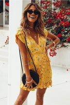 V-neck Rayon Dress photo 2
