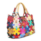 Hand-held Messenger Bag Large Geometric variant CJNS121853402BY