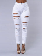 Skinny Jeans variant CJNSXZNZ01614-white-2XL|CJNSXZNZ01614-white-M|CJNSXZNZ01614-white-L|CJNSXZNZ01614-white-S|CJNSXZNZ01614-white-XL