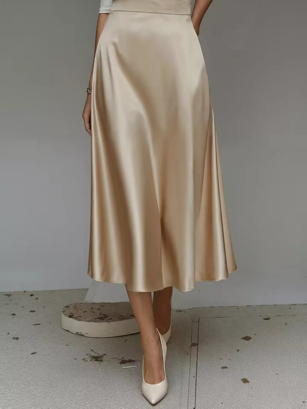 Satin Midi Skirt (12)