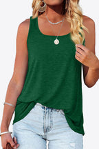 Curved Hem Square Neck Tank (7)